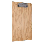 Stylish Clipboard with Realistic Wood Grain Patter Klembord (Rechts)