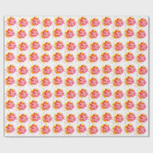 Stylish Colorful Spring Happy Easter Cadeaupapier (Vlak)