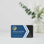 Stylish Creative Arrows Business Enterprise Visitekaartje (Staand voorkant)