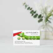 Stylish Creative Building Home Landscape Visitekaartje (Staand voorkant)