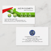 Stylish Creative Building Home Landscape Visitekaartje (Voorkant / Achterkant)