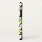 Stylish Custom JAMAICA Monogram Case-Mate iPhone Case (Achterkant/links)