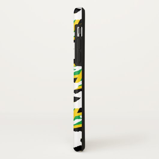 Stylish Custom JAMAICA Monogram Case-Mate iPhone Case (Achterkant/links)