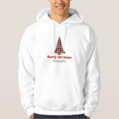 Stylish Custom Plaid Tree Christmas Sweatshirt (Voorkant)