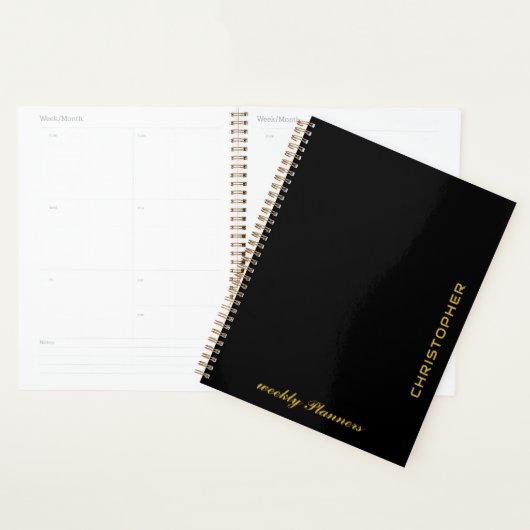 Stylish Custom Text Planner Customizable for You (Display)