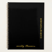 Stylish Custom Text Planner Customizable for You (Voorkant)