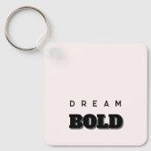 Stylish Customizable Button Pin Keychain (Voorkant)