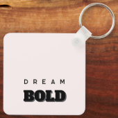 Stylish Customizable Button Pin Keychain (Achterkant)