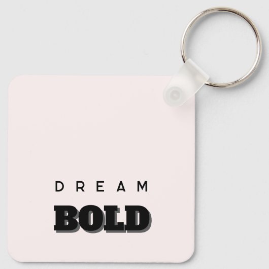 Stylish Customizable Button Pin Keychain (Achterkant)