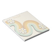 Stylish Cute Trendy Girly Retro Simple Notitieblok (Schuin)