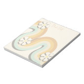 Stylish Cute Trendy Girly Retro Simple Notitieblok (Linkerzijde)