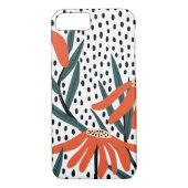 Stylish Daisy Drawn Petals Case-Mate iPhone Case (Achterkant)