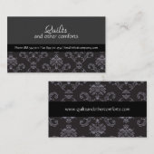 Stylish Damask Visitekaartje (Voorkant / Achterkant)