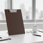Stylish Dark Brown Leather Finish Writing Klembord