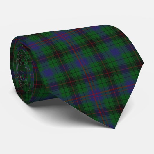 Stylish Davidson Family Tartan Plays Stropdas (Opgerold)