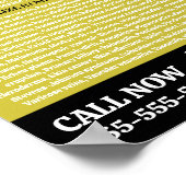 Stylish Dermatologist, Dermatology Clinic, QR Code Poster (Hoek)