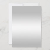 Stylish Diamonds Silver 60th Wedding Jubileum Kaart (Achterkant)