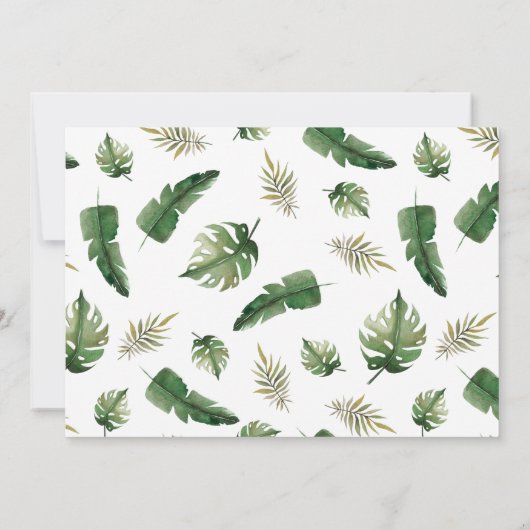 Stylish Dinosaur | Uitnodiging van de partij Birth (Achterkant)