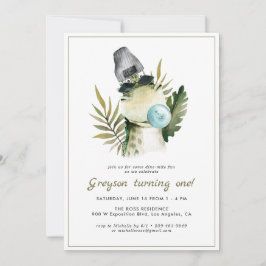 Stylish Dinosaur | Uitnodiging van de partij Birth