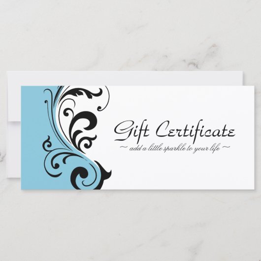 STYLISH EN BOLD GIFT-CERTIFICAAT (Voorkant)