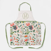 Stylish Floral Monogram Schort (Voorkant)