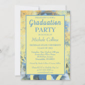 Stylish Forest Sunset Party Invitation Kaart (Voorkant)