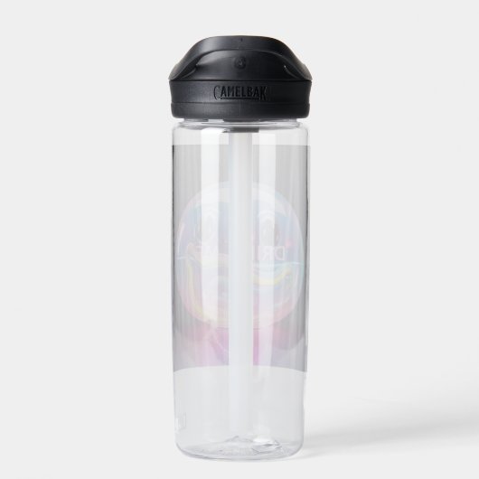 Stylish fun water bottle waterfles (Achterkant)