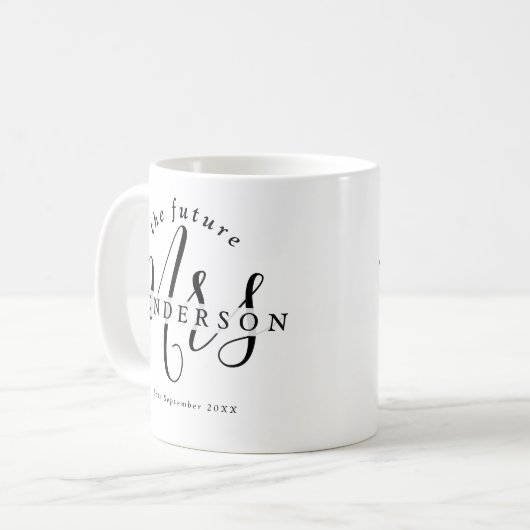 Stylish Future Mrs. Verloving Koffiemok (Voorkant links)