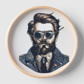 Stylish Gaze Wall Watch (Voorkant)