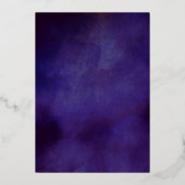 Stylish Geoed Marble 16th Birthday Real Folie Uitnodiging (Achterkant)