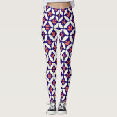  Stylish Geometric Pattern Leggings for Women  (Voorkant)