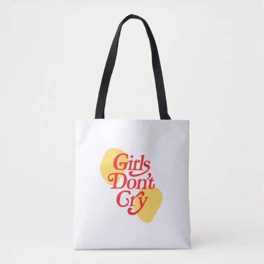 Stylish Girl Don’t Cry Tote Bag (Voorkant)