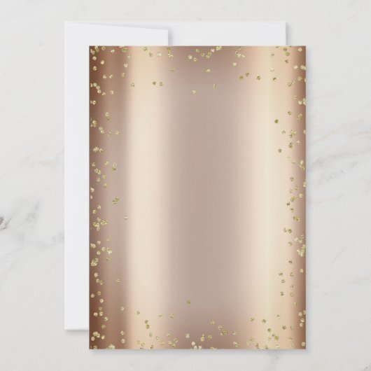 Stylish Girl, Tiara, Diamonds Cooper Quinceañera Kaart (Achterkant)