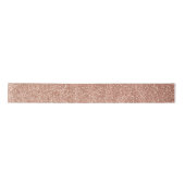 Stylish Girly Roos Gold Glitter Satijnen Lint (Voorkant)