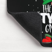 Stylish Gnome Red Buffalo Plaid Matching Family Ch Muismat (Hoek)