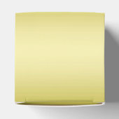 Stylish Gold Confetti 50th Wedding Hartelijk dank Bedankdoosjes (Bovenkant)