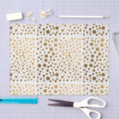 Stylish Gold Foil Confetti Stippen Tissuepapier (Craft)