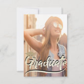 Stylish Gold Glitter Pet, Fotogradatie Party Kaart (Voorkant)