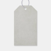 Stylish Gold Koi Fish Bedankt Cadeaulabel (Achterkant)