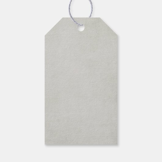 Stylish Gold Koi Fish Bedankt Cadeaulabel (Achterkant)