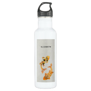Stylish Gold Koi Fish Waterfles