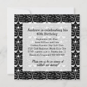 Stylish Golf event Kaart (Achterkant)