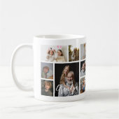 Stylish Grandpa 15 Photo Collage Koffiemok (Links)