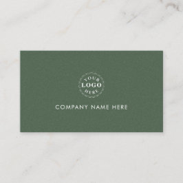 Stylish Green Texture Professional Identity Visitekaartje