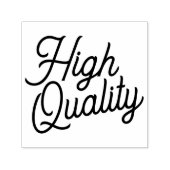 Stylish High Quality Text Mark Zelfinktende Stempel (Design)