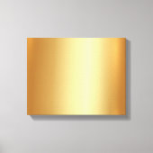 Stylish Horizontal Gold Background For Your Photo Canvas Afdruk (Voorkant)