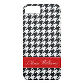 Stylish Houndstooth Case-Mate iPhone Case (Achterkant)