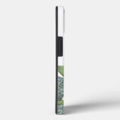 Stylish Hydrangea Floral Monogram Specialized Case-Mate iPhone Case (Achterkant / Rechts)