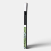 Stylish Hydrangea Floral Monogram Specialized Case-Mate iPhone Case (Achterkant / Links)