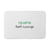 Stylish Iguana Bath Lounge Bath Mat (Voorkant)